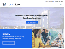 Tablet Screenshot of moremicro.com